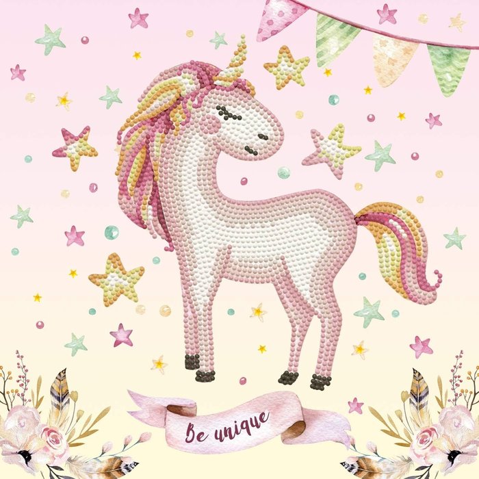 DIAMOND DOTZ UNICORNIO BE UNIQUE | DIAMOND DOTZ MADNESSTOYS | 1 UNIDAD | 4895225918881