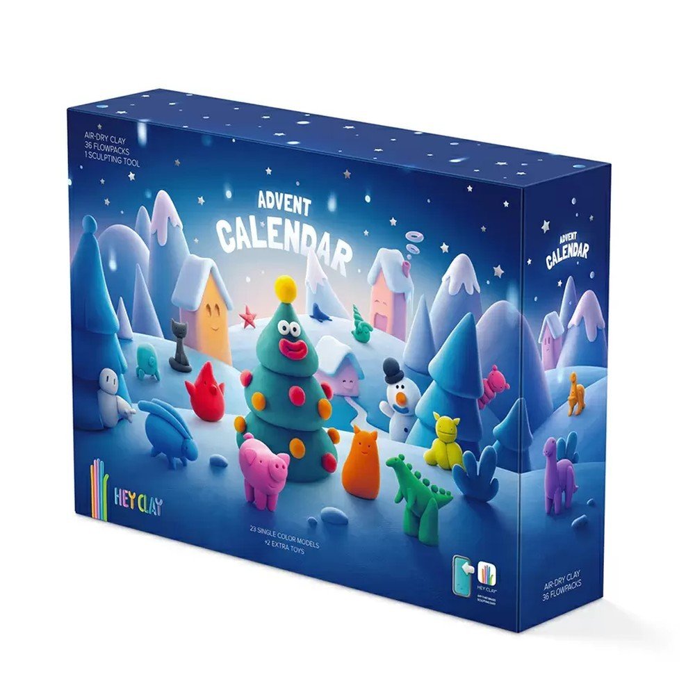 Juego Hey Clay Calendario de Adviento Hey Clay Marca LUDILO Imagen principal del producto