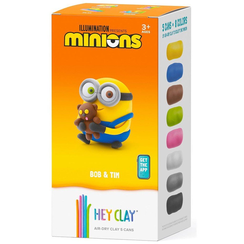 Juego Hey Clay Bob & Tim Ludilo Pack 5 Botes Imagen principal del producto