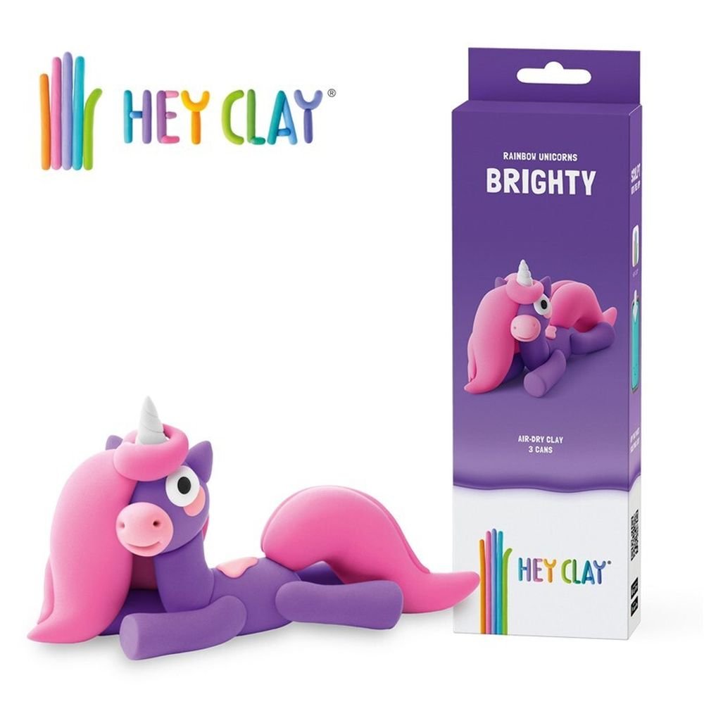 JUEGO HEY CLAY BRIGHTY (3 BOTES) | 1 UNIDADES | (LUDILO) Imagen principal del producto