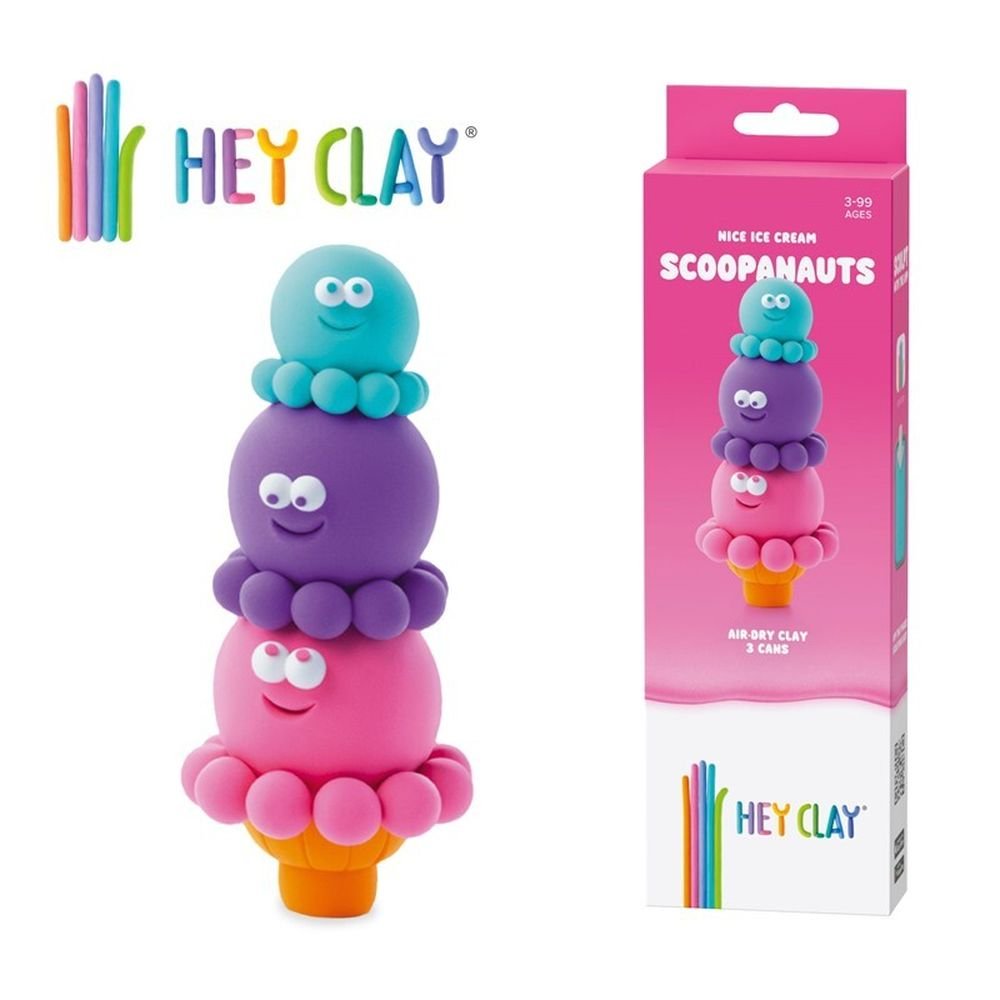 JUEGO HEY CLAY SOOPANAUTS (3 BOTES) | 1 UNIDADES | (LUDILO)