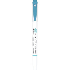 Rotulador Zebra Mildliner Doble Punta Pincel Azul Ahumado | Zebra Pen | Pack 10 Unidades