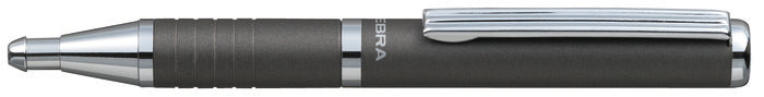 BOLIGRAFO ZEBRA SL-F1 0,7 GRIS CAJA REGALO | 1 UNIDADES | (ZEBRA PEN)