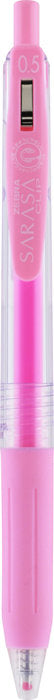BOLIGRAFO ZEBRA SARASA GEL CLIP 0,5 MILK ROSA | 10 UNIDADES | (ZEBRA PEN)