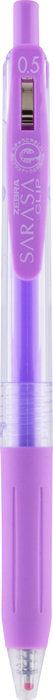BOLIGRAFO ZEBRA SARASA GEL CLIP 0,5 MILK VIOLETA | 10 UNIDADES | (ZEBRA PEN)