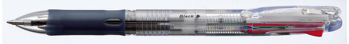 Bolígrafo Zebra Clip on Slim 4 Colores 0,7 Transparente Imagen principal del producto