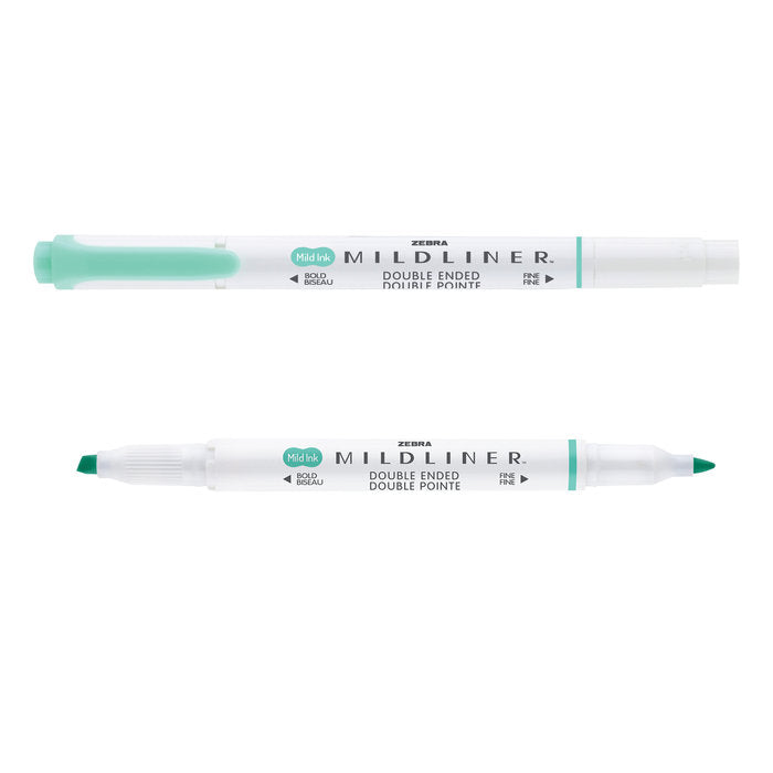 Rotulador Zebra Mildliner Fluorescente Turquesa | Zebra Pen | Pack 10 Unidades