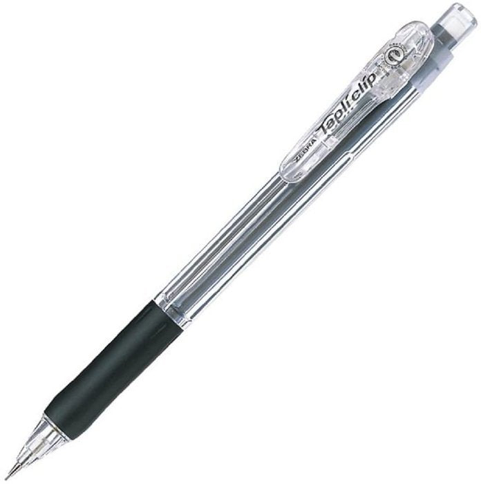 PORTAMINAS ZEBRA TAPLI CLIP 0,5 NEGRO | 10 UNIDADES | (ZEBRA PEN) Imagen principal del producto