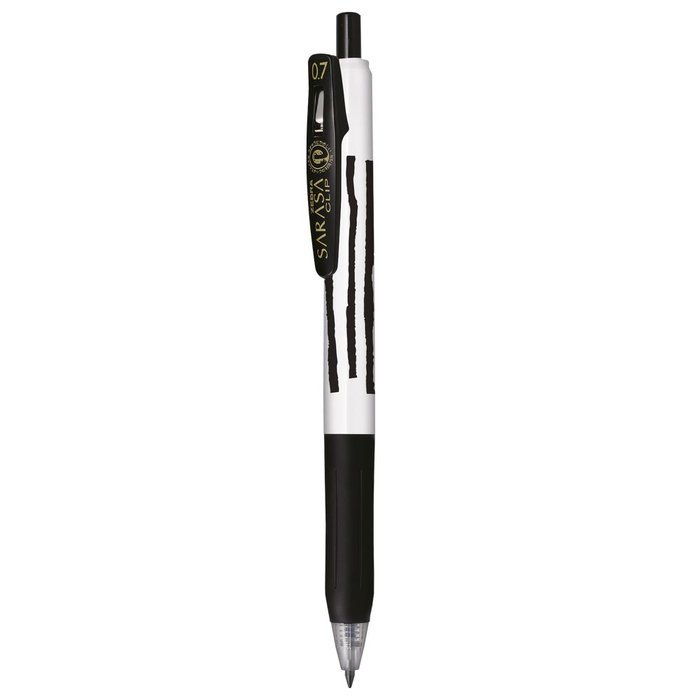 Boligrafo Zebra Sarasa Clip Stripes Negro Imagen principal del producto