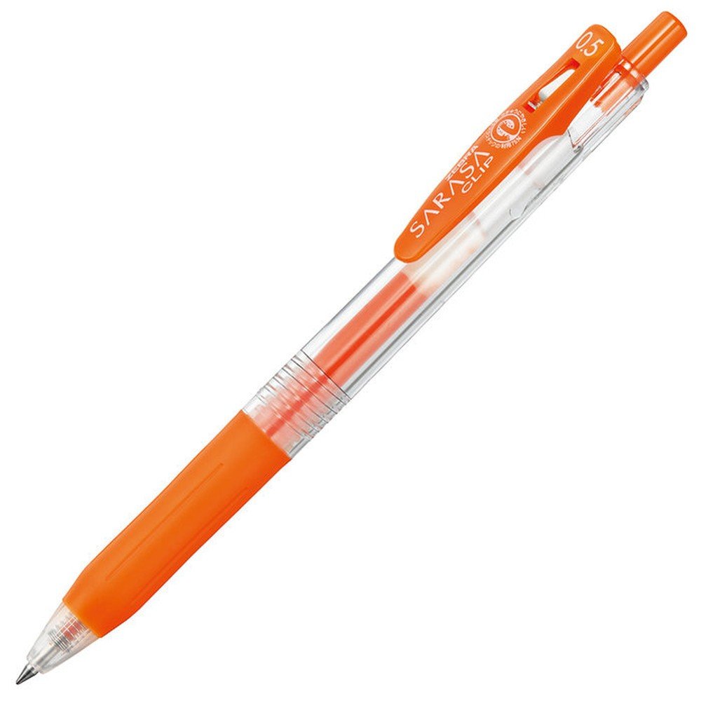 Bolígrafo Zebra Sarasa Gel Clip 0,5 Rojo Naranja Imagen principal del producto