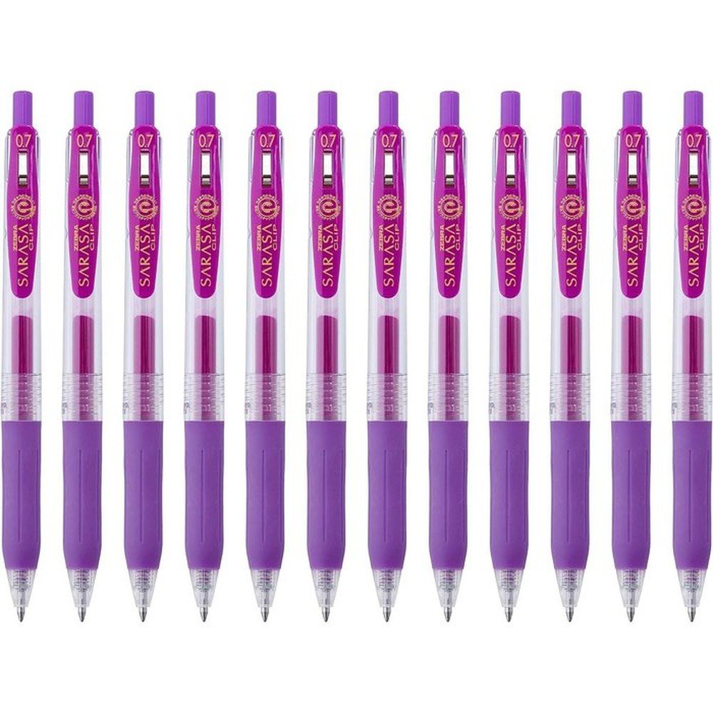 Boligrafo Zebra Sarasa Clip Gel 0.7mm Violeta