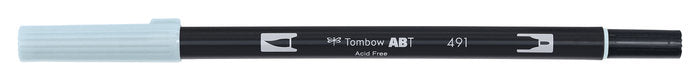 Rotulador Doble Punta Pincel Dual Brush 491 Glacier Blue Tombow Imagen principal del producto