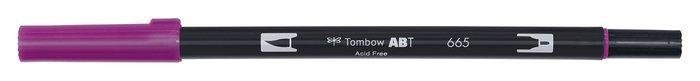 Rotulador Tombow Dual Brush 665 Purple | Tombow | Pack 6 Unidades Imagen secundaria del producto