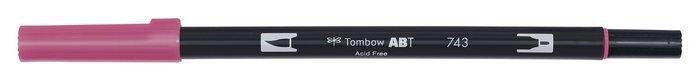 Rotulador Tombow Dual Brush 743 Hot Pink | Tombow | Pack 6 Unidades