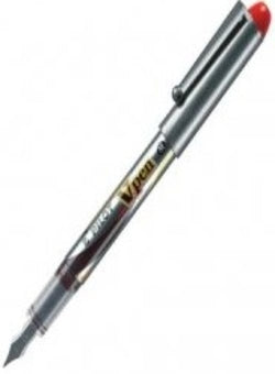 Pluma Pilot V-Pen Silver Negra Imagen secundaria del producto