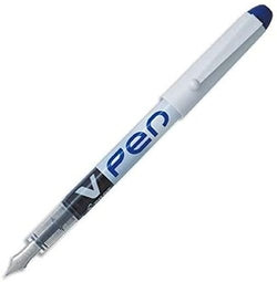 Pluma Pilot V-Pen Silver Azul Imagen secundaria del producto