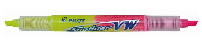 Rotulador Fluorescente Spotliter Vw Amarillo/Rosa | Pilot | Pack 12 Unidades Imagen principal del producto