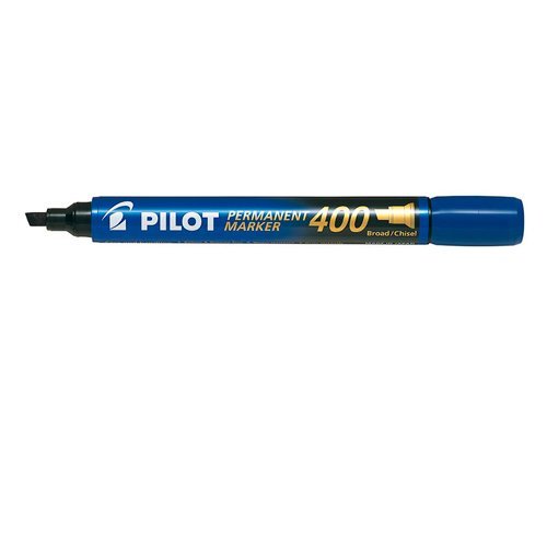 Rotulador Permanente Punta Biselada Sca-400 Azul | Pilot | Pack 12 Unidades Imagen principal del producto