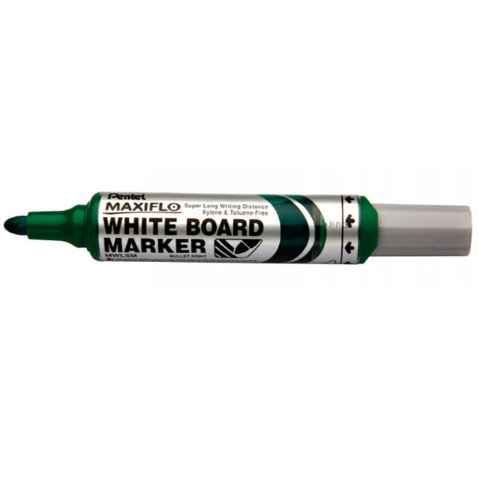 C/12 Rotulador para Pizarra Blanca Verde Maxiflo Pentel Imagen principal del producto