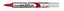 Rotulador Maxiflo Para Pizarra Blanca De Punta Media Rojo | Pentel | Pack 12 Unidades