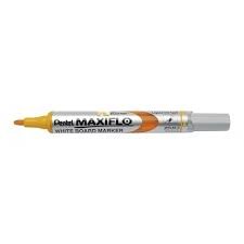 Marcador Maxiflo Para Pizarra Blanca De Punta Media Amarill | Pentel | Pack 12 Unidades Imagen principal del producto