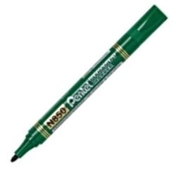 Marcador Permanente Verde Pentel Pack 12 Imagen principal del producto