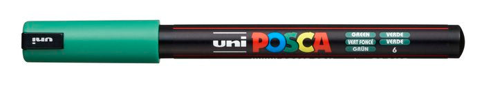 Marcador Uni-posca Pc1mr Color Verde Punta 0,7mm