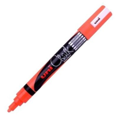 Rotulador Tiza Liquida Naranja Uni-chalk Marker Pwe M5 Imagen principal del producto