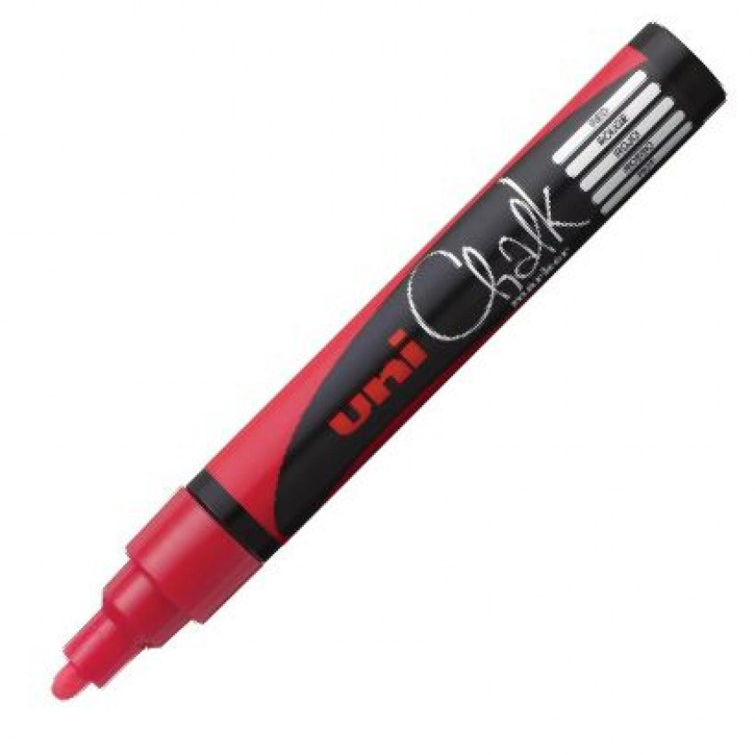Rotulador Tiza Liquida Rojo Uni-chalk Marker Pwe M5 Imagen principal del producto