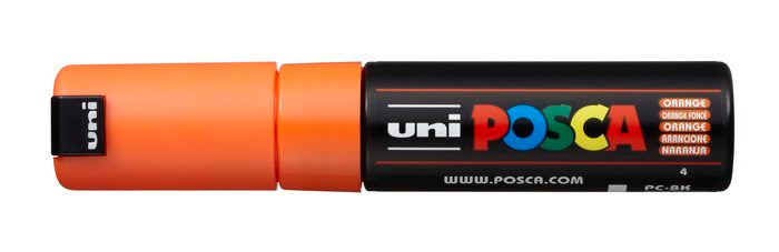 Marcador Posca Pc-8K Naranja | Posca | Pack 6 Unidades