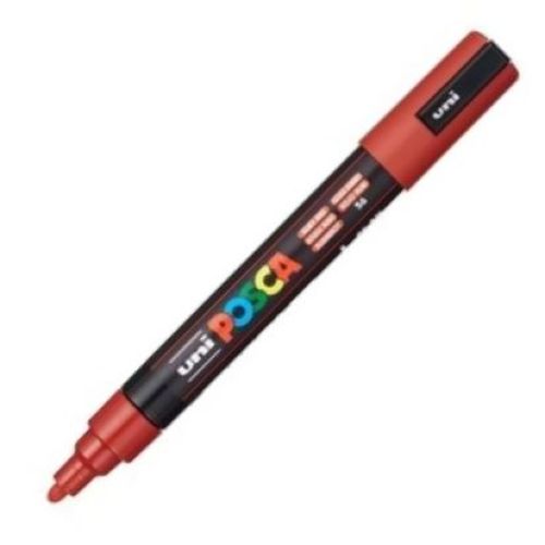 Marcador Uni-posca PC5M Rojo Rubí 1.8-2.5mm Imagen principal del producto