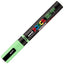 Marcador uni-Posca brush verde claro marca Posca para cartelería
