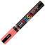 Marcador uni-Posca Brush Punta 1-4 mm Rosa Coral Marca POSCA