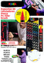 Expositor 60 Rotulador Posca Pc-5Br Brush 16 Colores | Posca | Pack 60 Unidades