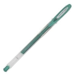 Bolígrafos Uni-ball Signo Sparkling Verde Purpurina Pack 12 Imagen principal del producto