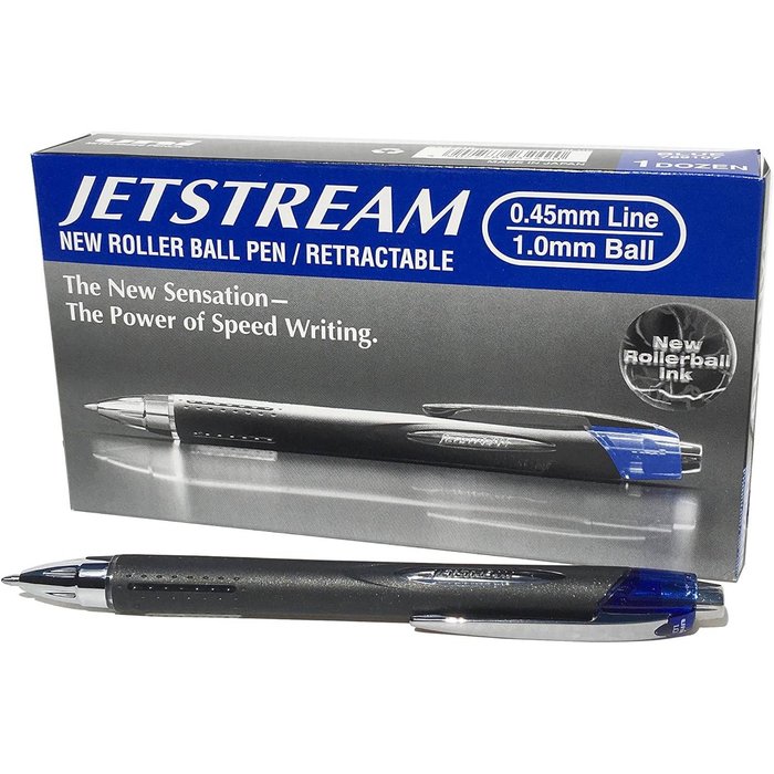 BOLIGRAFO UNIBALL JETSTREAM SPORT SXN-210 RETRACTIL AZUL | 12 UNIDADES | (UNI-BALL) Imagen principal del producto