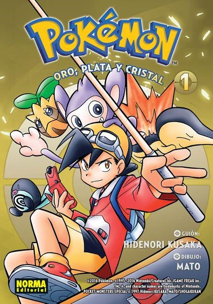 POKEMON 05: Oro, plata y cristal 01