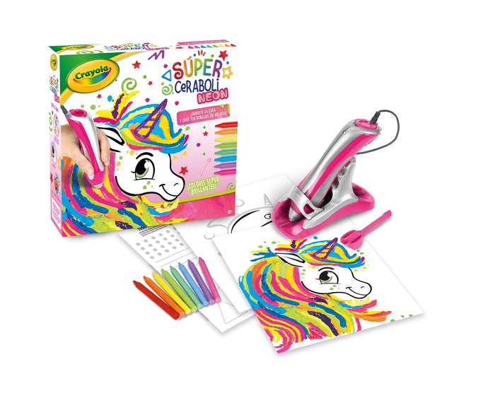 Super Ceraboli Crayola Unicornio Neon Imagen principal del producto