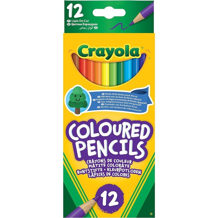 LAPIZ CRAYOLA 12 COLORES SURTIDOS | 1 UNIDADES | (CRAYOLA) Imagen principal del producto