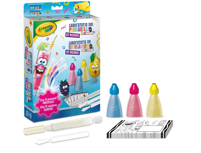 Set Recarga Laboratorio Rotuladores Crayola Olorosos Neon Imagen principal del producto