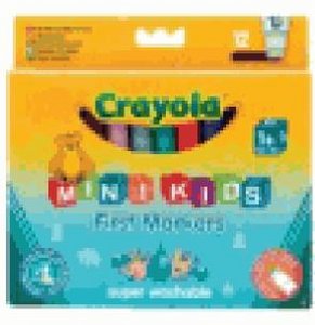 Estuche 12 Rotuladores Lavables Crayola Mini Kids Marca Crayola