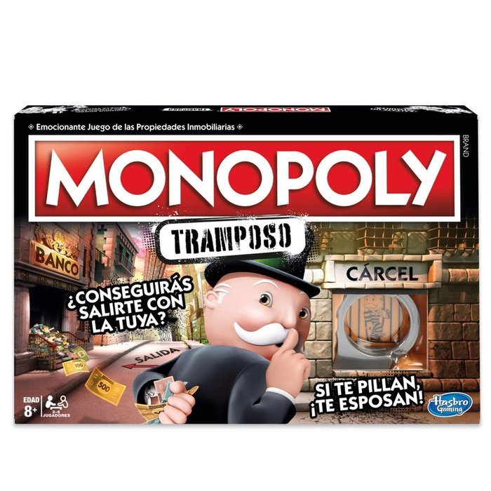 JUEGO DE MESA MONOPOLY TRAMPOSO | HASBRO IBERIA, S,L,U, | 1 UNIDAD | 5010993511099 Imagen principal del producto