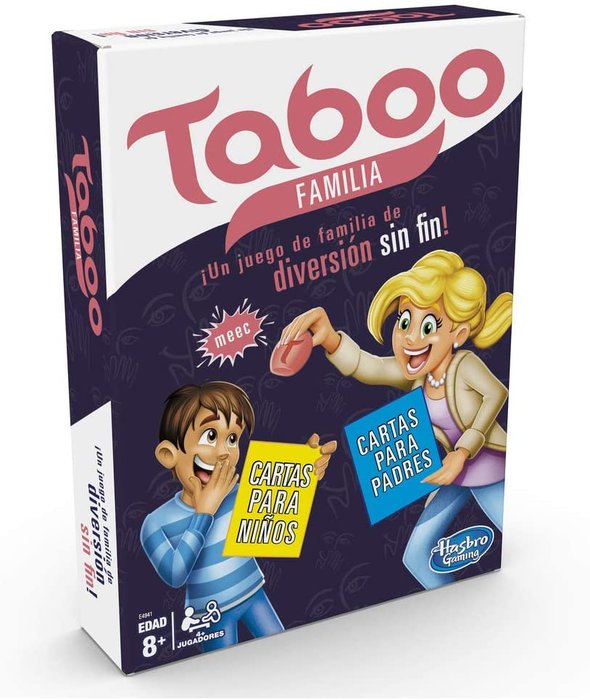Juego educativo Taboo Familia Hasbro para niños y adultos