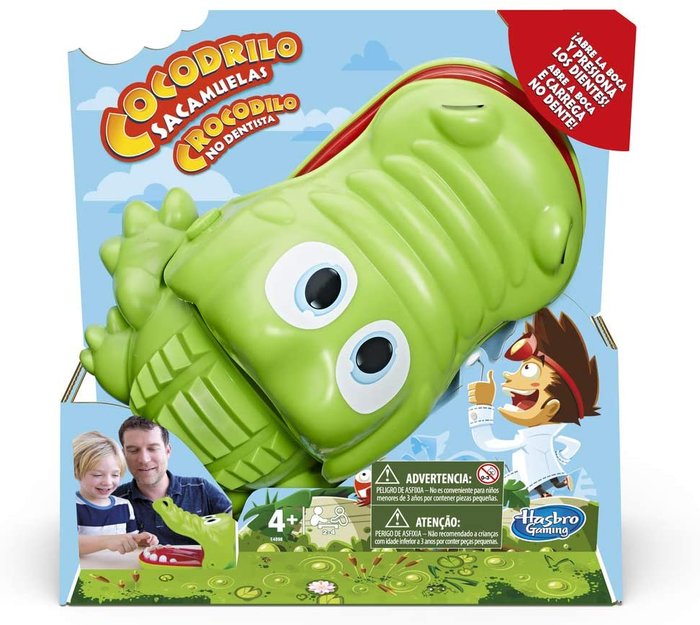JUEGO COCODRILO SACAMUELAS | HASBRO IBERIA, S,L,U, | 1 UNIDAD | 5010993578535