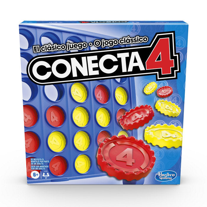 Conecta 4 Hasbro juego educativo para toda la familia Imagen principal del producto