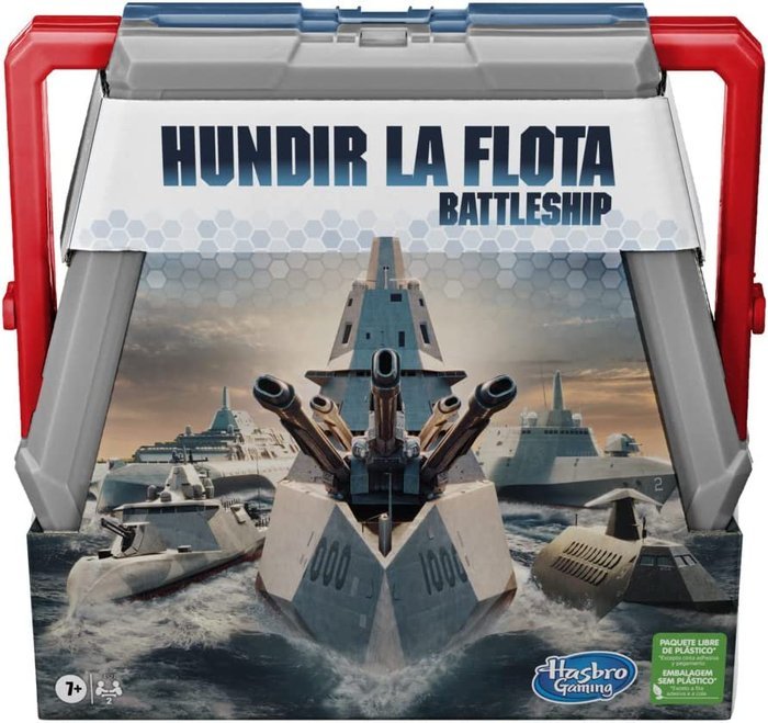 Hundir la Flota Hasbro Juego Educativo para Niños y Adultos Imagen principal del producto
