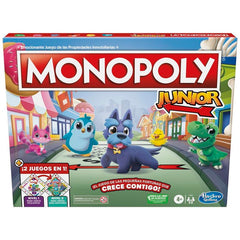 JUEGO DE MESA 2 EN 1 MONOPOLY JUNIOR | HASBRO GAMING | 1 UNIDAD | 5010996134868
