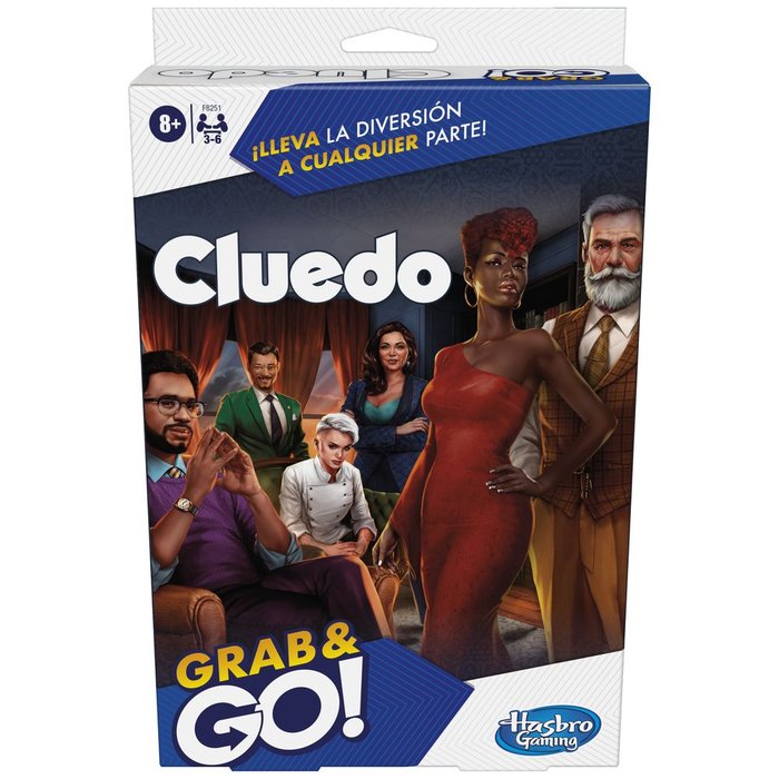 JUEGO DE VIAJE CLUEDO GRAB AND GO | HASBRO IBERIA, S,L,U, | 1 UNIDAD | 5010996163387