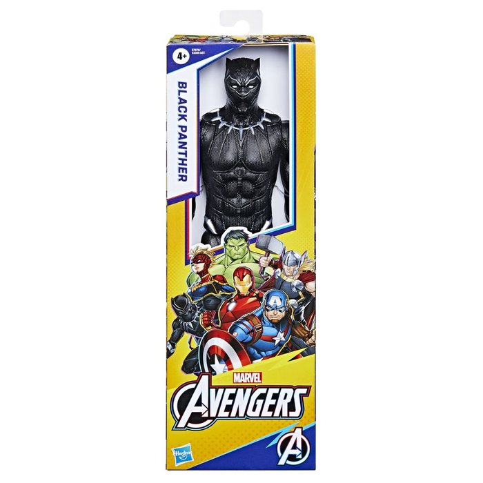 AVENGERS FIGURA TITAN BLACK PANTHER | HASBRO MARVEL | 1 UNIDAD | 5010996214669