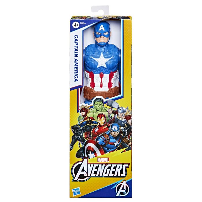 AVENGERS FIGURA TITAN CAPITAN AMERICA | HASBRO MARVEL | 1 UNIDAD | 5010996214676